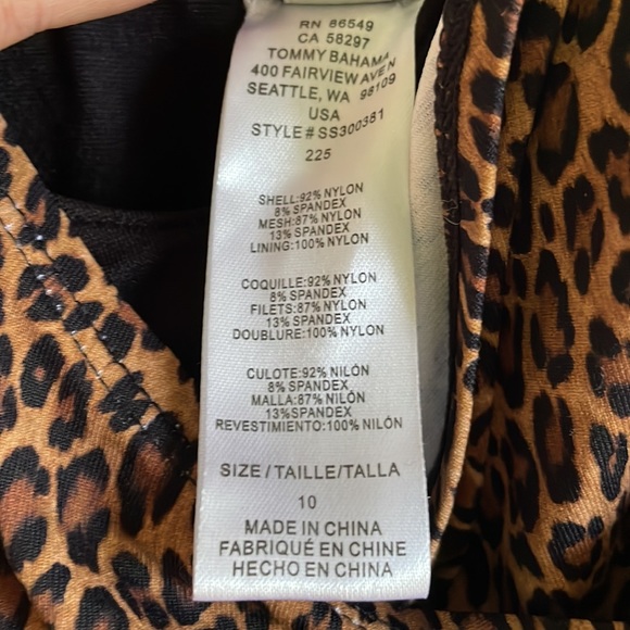 Tommy Bahama Leopard Swimsuit - Picture 4 of 5